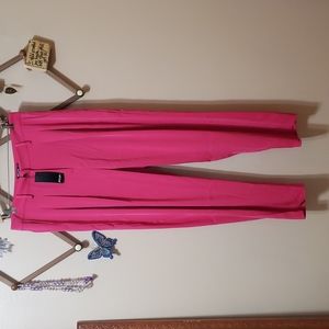 Tailored High Waisted Pants